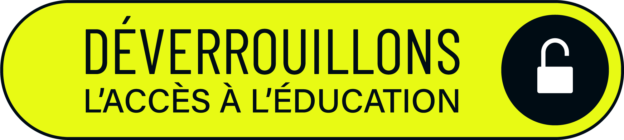 Déverouillons l'accès à l'éducation