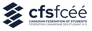 Logo de la Fédération canadienne des étudiant-e-s (FCÉÉ)